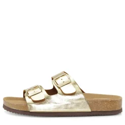 CPH Comfort Damen Bio 2 Riemen Sandalen Gold