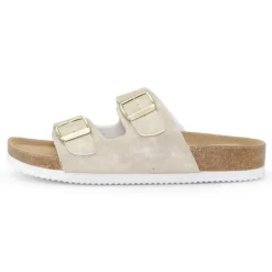 CPH Comfort Damen Bio 2 Riemen Sandalen Light Gold