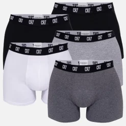 CR7 Herren Basic Boxershorts Mehrfarbig