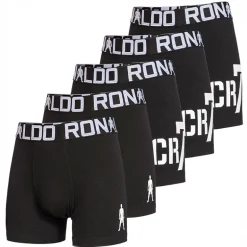 Cr7 Junge Fünferpack Slips Schwarz