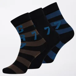 CR7 Kinder Drei Pack Socken Multicolour