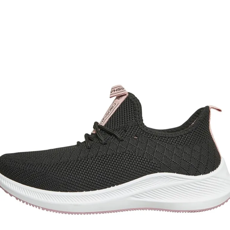 Crosshatch Damen Ridgeway Sneaker Schwarz