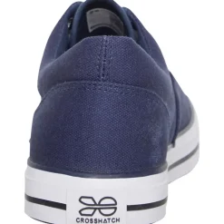 Crosshatch Herren Airwalk Canvas Pumps Marineblau