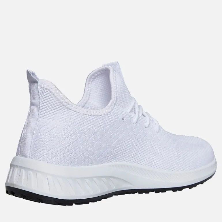 Crosshatch Herren Antioch Turnschuhe Weiß