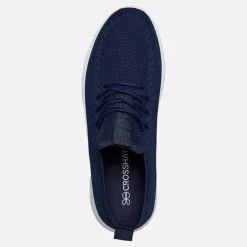 Crosshatch Herren Antioch Turnschuhe Navy