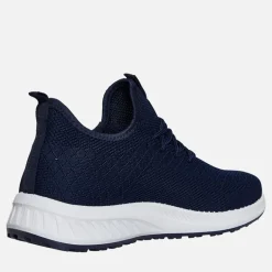 Crosshatch Herren Antioch Turnschuhe Navy