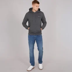 Crosshatch Herren Bandol Jeans mit geradem Bein Blau