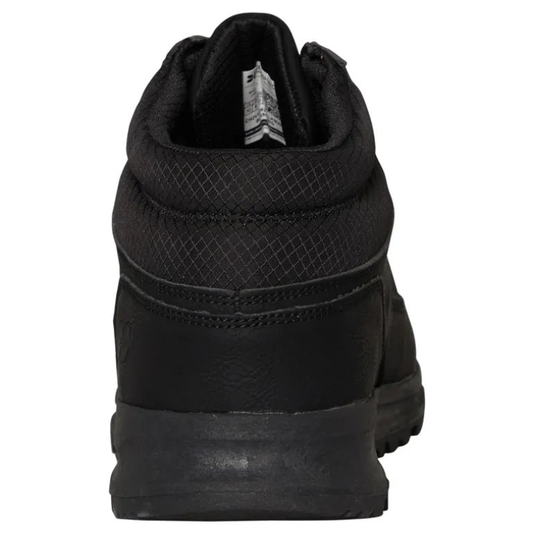 Crosshatch Herren Blissford Stiefel Schwarz Mono