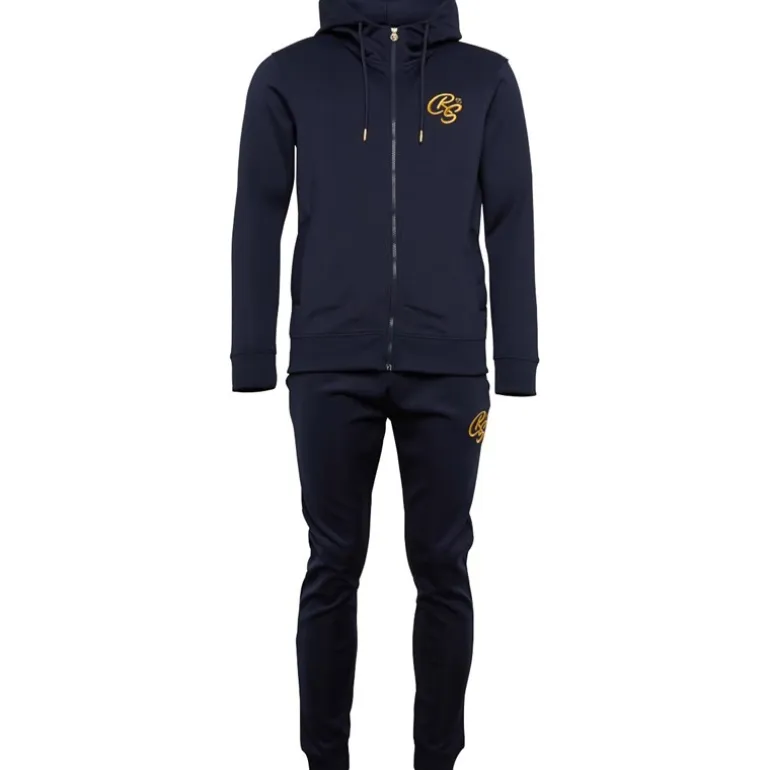 Crosshatch Herren Bradleys Jogginganzug Navy