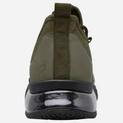 Crosshatch Herren Clarington Sneaker Khaki/Schwarz