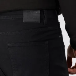 Crosshatch Herren Dalesman Relaxed Fit Jeans Black Wash