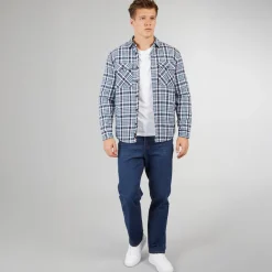 Crosshatch Herren Dalesman Relaxed Fit Jeans Dunkelgrau