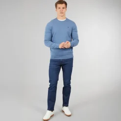 Crosshatch Herren Draker Gerade Jeans Dunkel Wasch