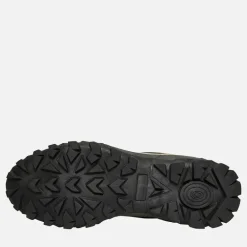 Crosshatch Herren Heymare Turnschuhe Schwarz / Anthrazit / Taupe