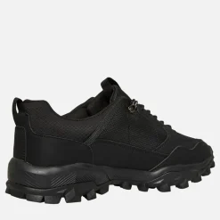 Crosshatch Herren Heymare Turnschuhe Schwarz Mono