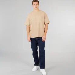 Crosshatch Herren Jeans Relaxed Fit Raw