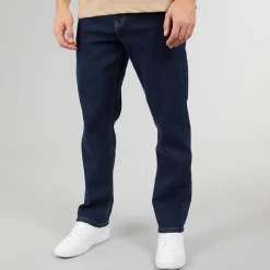 Crosshatch Herren Jeans Relaxed Fit Raw