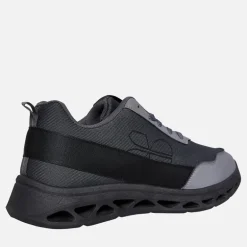 Crosshatch Herren Jesmond Sneaker Grau/Schwarz
