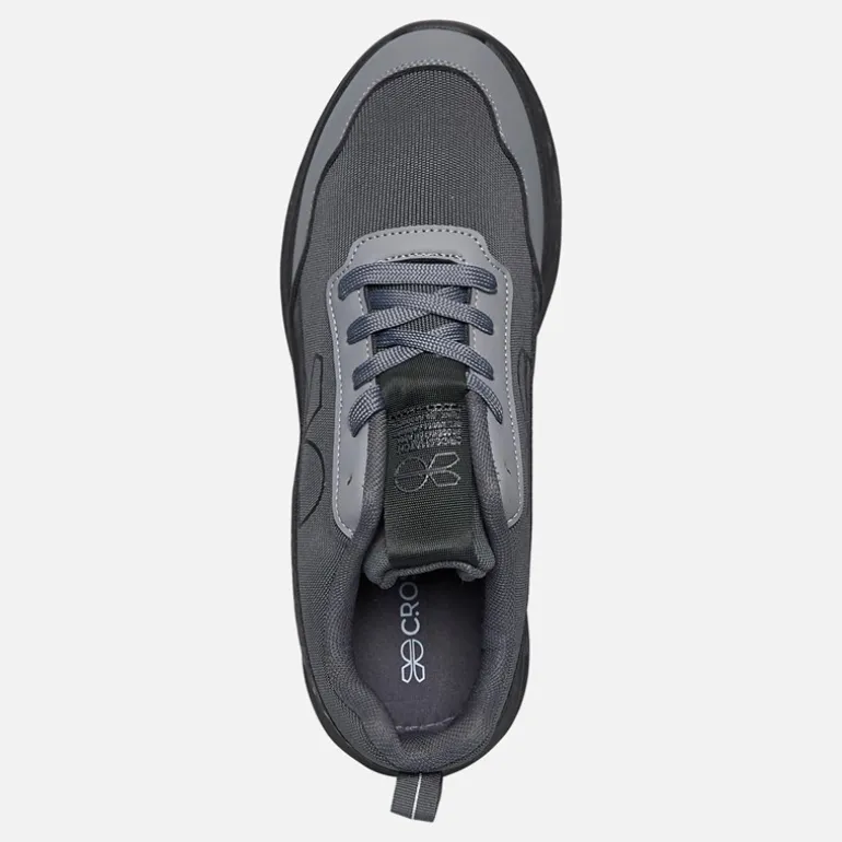 Crosshatch Herren Jesmond Sneaker Grau/Schwarz