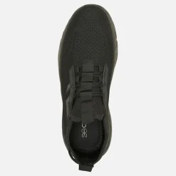 Crosshatch Herren Nantycaws Sneaker Schwarz