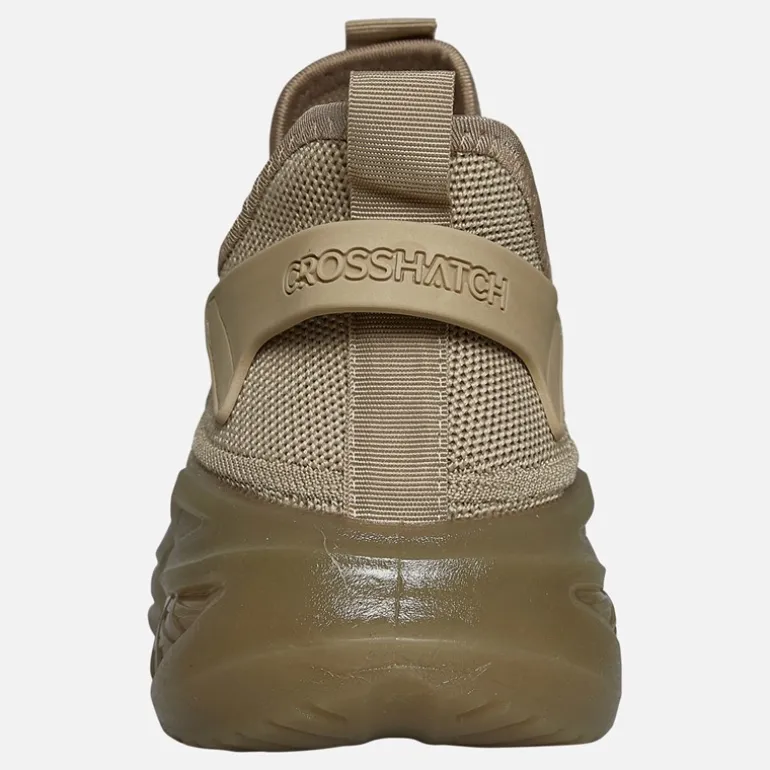 Crosshatch Herren Nantycaws Sneaker Stone