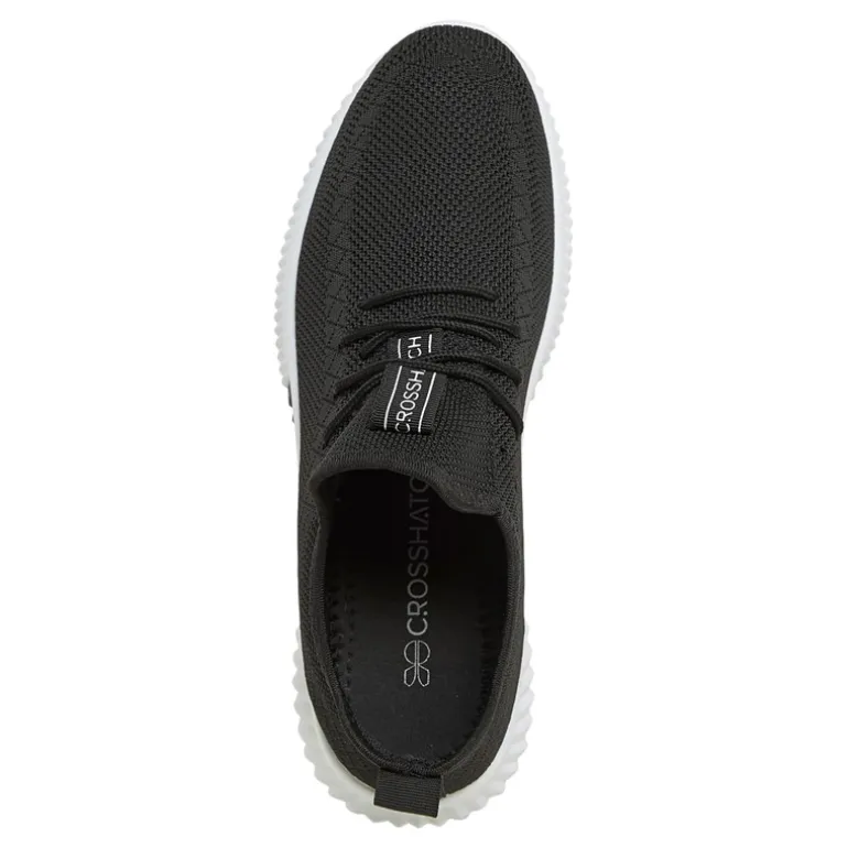 Crosshatch Herren Rideout CH Sneakers Schwarz