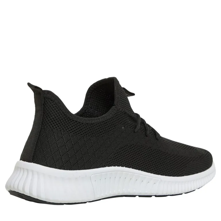 Crosshatch Herren Rideout CH Sneakers Schwarz