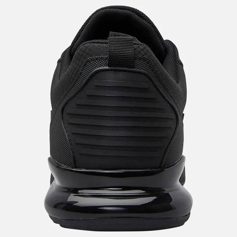 Crosshatch Herren Smitlay II Turnschuhe Black Mono
