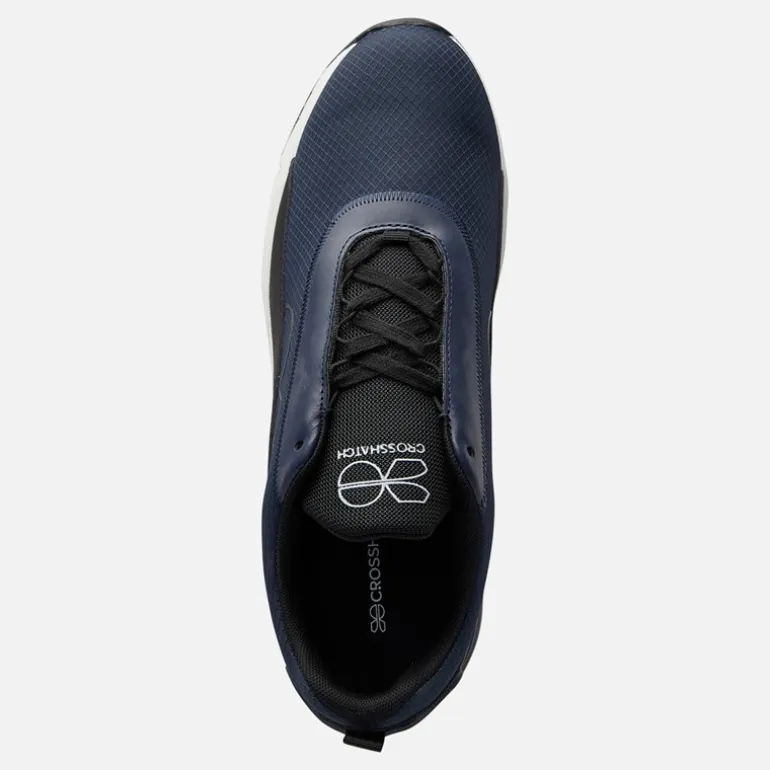 Crosshatch Herren Smitlay II Turnschuhe Navy/Schwarz