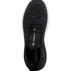 Crosshatch Herren Smitlay Sneaker Schwarz