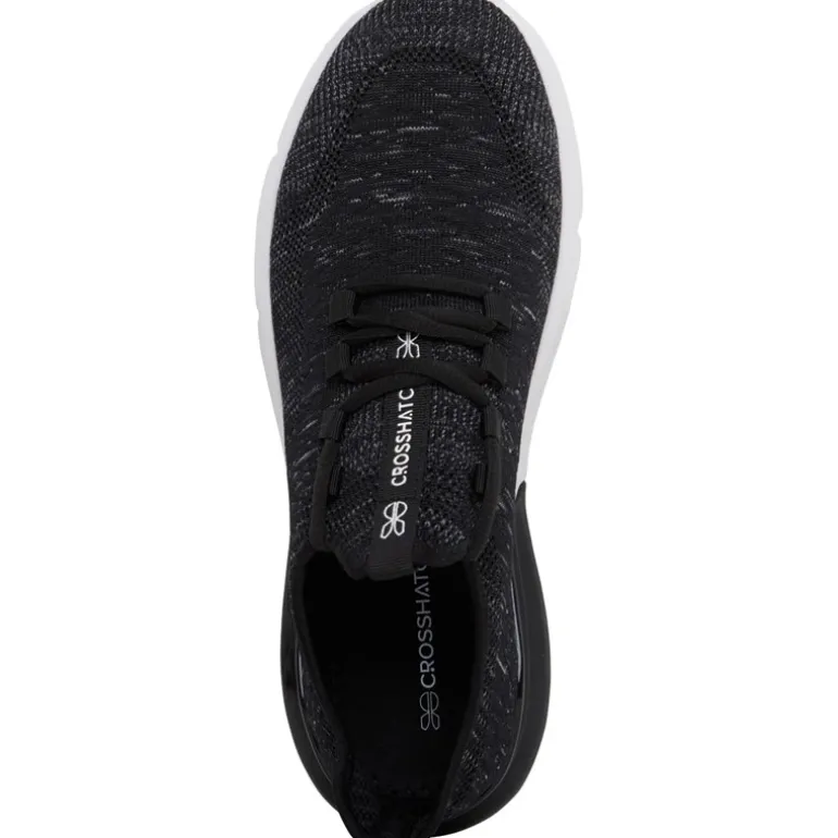 Crosshatch Herren Smitlay Sneaker Schwarz