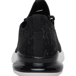 Crosshatch Herren Smitlay Sneaker Schwarz