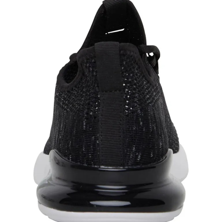Crosshatch Herren Smitlay Sneaker Schwarz