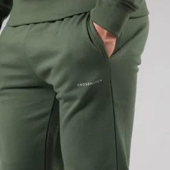 Crosshatch Herren Traymax Jogginghose 2er-Pack Khaki/Stein