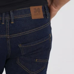 Crosshatch Jeans Herren Buraca Slim Fit Indigo