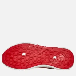 Crosshatch Jungen Rideout Sneaker Rot