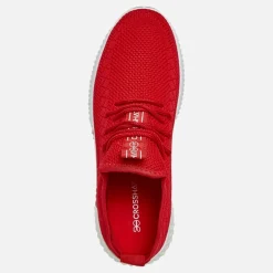 Crosshatch Jungen Rideout Sneaker Rot