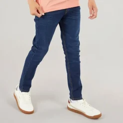 Crosshatch Junge schlanke Jeans dunkel gewaschen