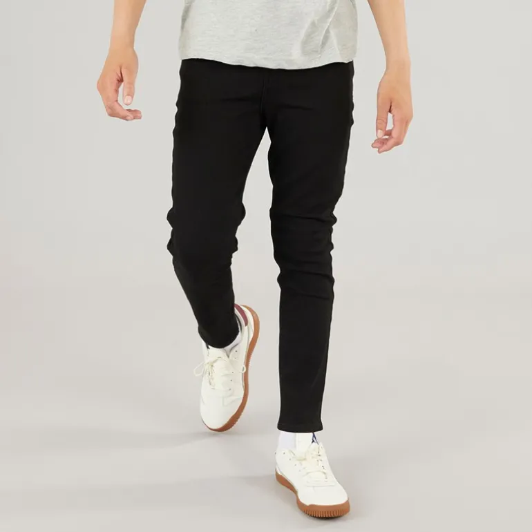 Crosshatch Junge Schlanke Jeans Schwarz