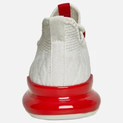 Crosshatch Junge Smitlay Sneaker Weiß/Rot
