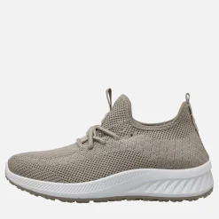 Crosshatch Junior Junge Antioch Turnschuhe Stone