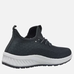 Crosshatch Junior Junge Antioch Turnschuhe Grau