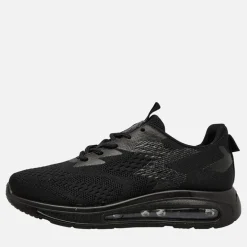 Crosshatch Junior Junge Chiltern Sneaker Black Mono