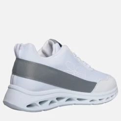 Crosshatch Junior Junge Jesmond Turnschuhe Weiß