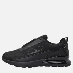 Crosshatch Junior Junge Smitlay II Sneaker Black Mono
