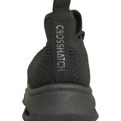 Crosshatch Trebed Sneaker Schwarz Mono
