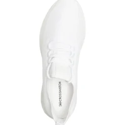 Crosshatch Trebed Sneaker Weiß Mono