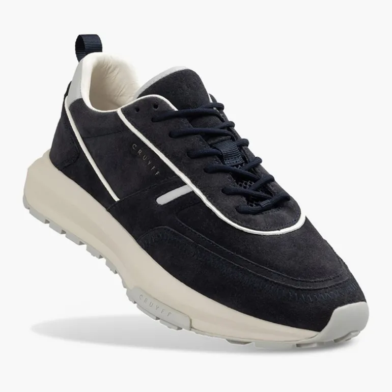 Cruyff Herren Ambruzzia Lux Sneaker Navy