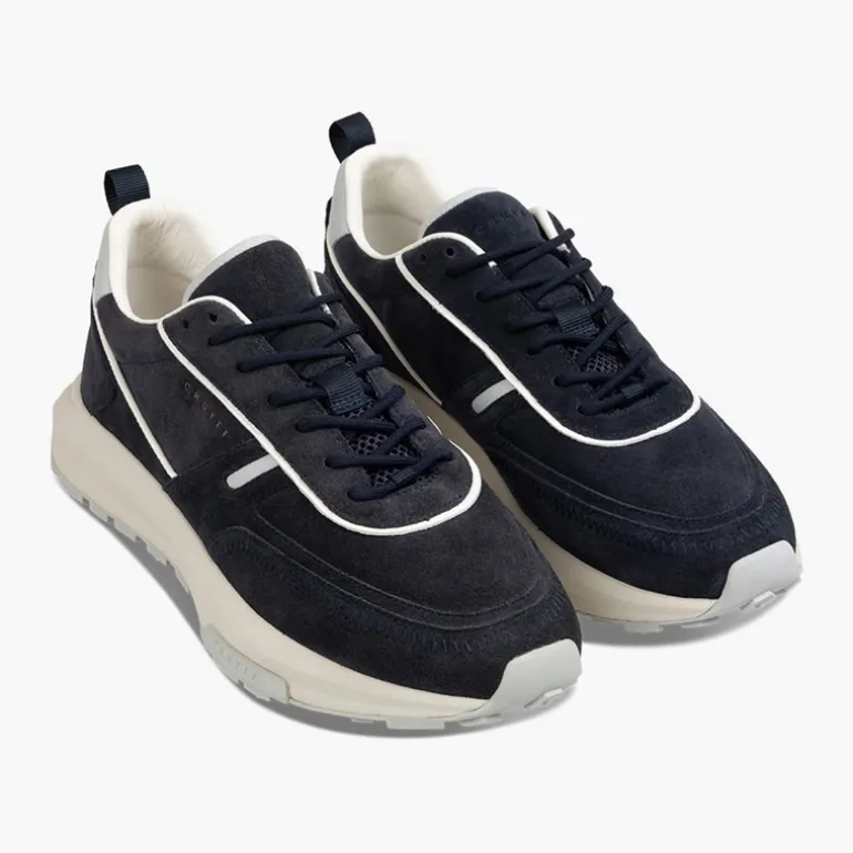 Cruyff Herren Ambruzzia Lux Sneaker Navy