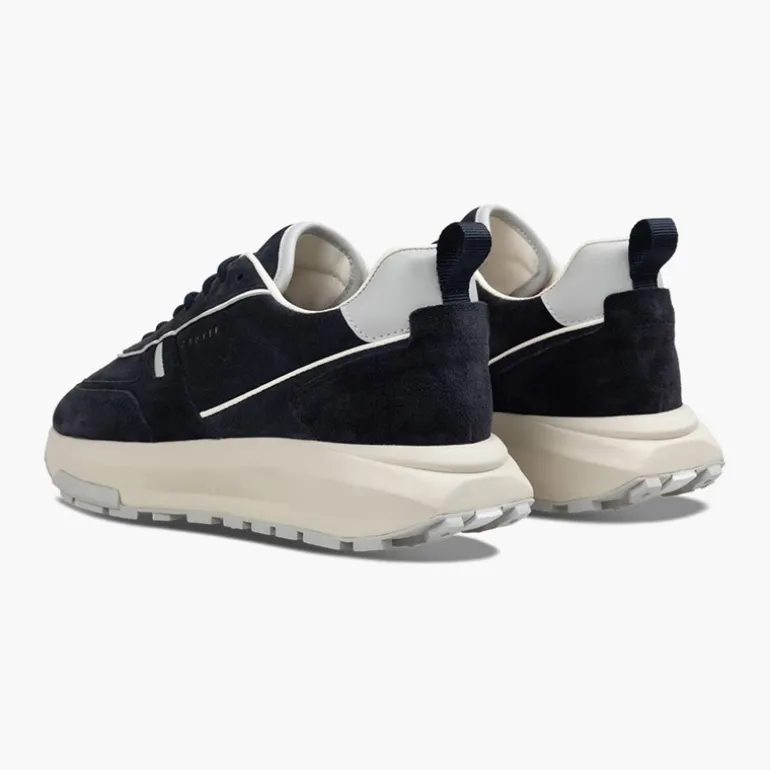 Cruyff Herren Ambruzzia Lux Sneaker Navy